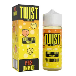 Peach Lemonade Shortfill E-liquid by Twist Juice 100ml