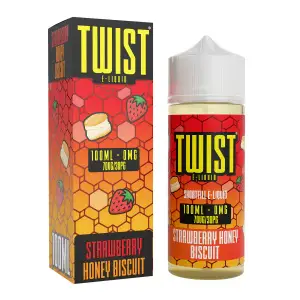Strawberry Honey Biscuit Shortfill E-liquid by Twist Juice 100ml