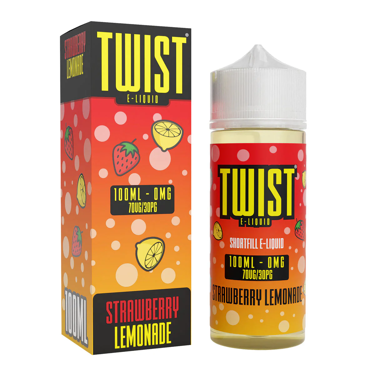 Strawberry Lemonade Shortfill E-liquid by Twist Juice 100ml