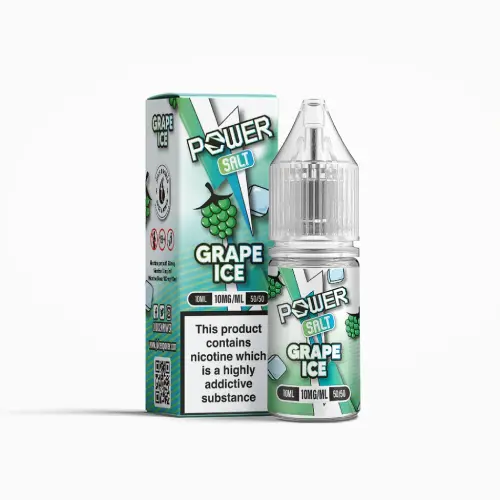 Grape Ice Nic Salt E-Liquid by Power Salt 10ml