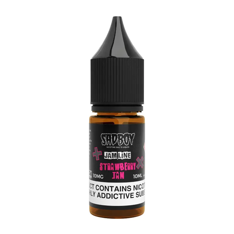 Strawberry Jam Nic Salt E-Liquid by Sad Boy 10ml