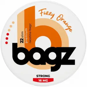 Fizzy Orange Bagz Nicotine Pouches  16mg/g 