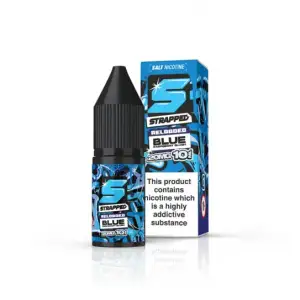 Blue Raspberry Nic Salt E-liquid by Strapped Reloaded 10ml