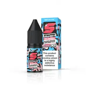 Bubblegum Drumstick Nic Salt E-liquid by Strapped Reloaded 10ml 