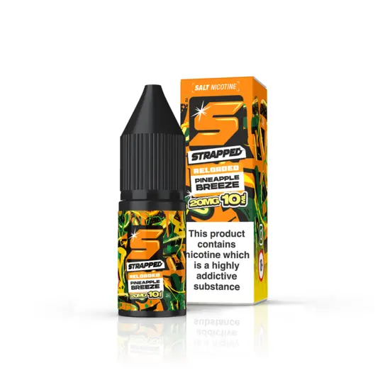 Pineapple Breeze Nic Salt E-liquid by Strapped Reloaded 10ml