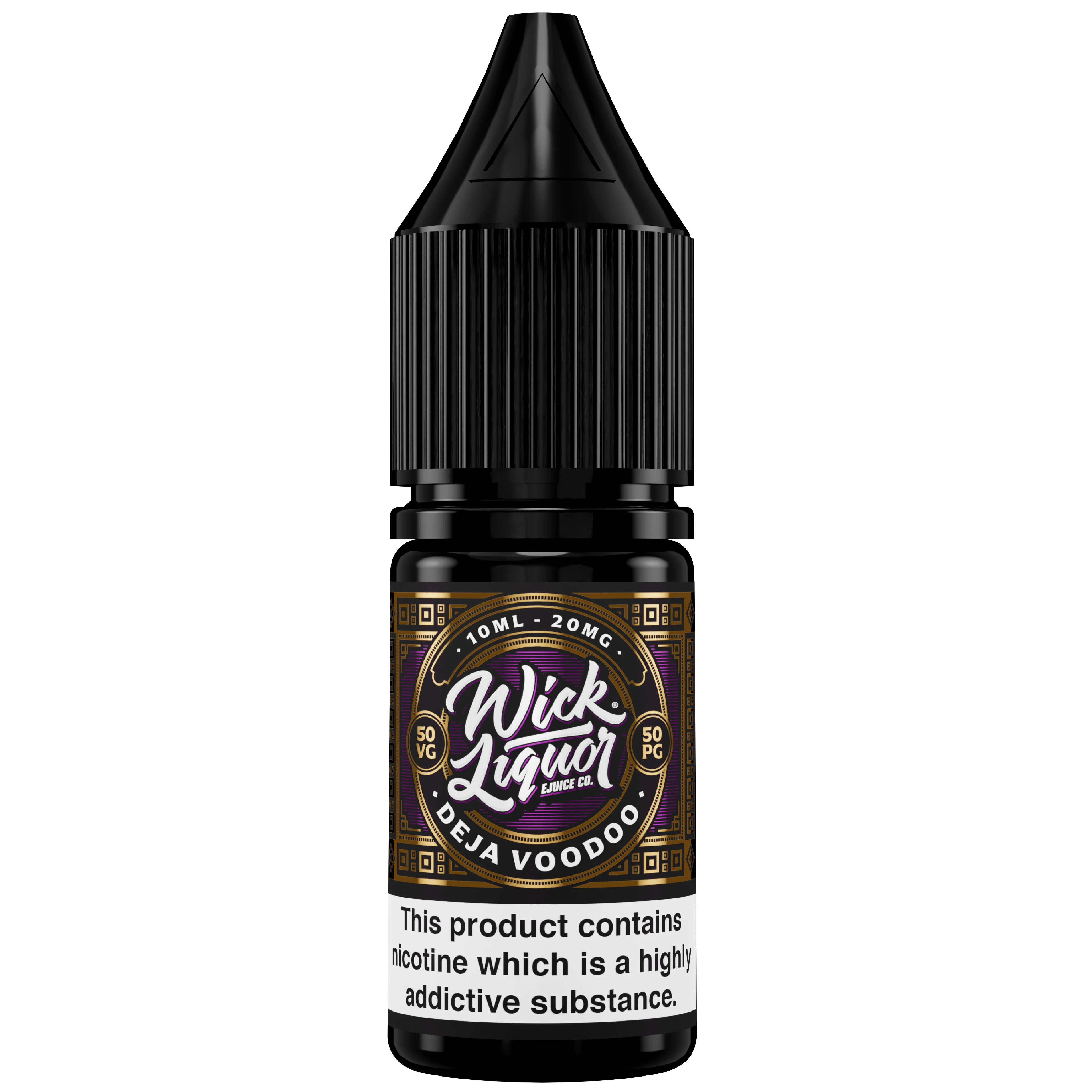 Deja Voodoo Nic Salt E-Liquid by Wick Liquor 10ml