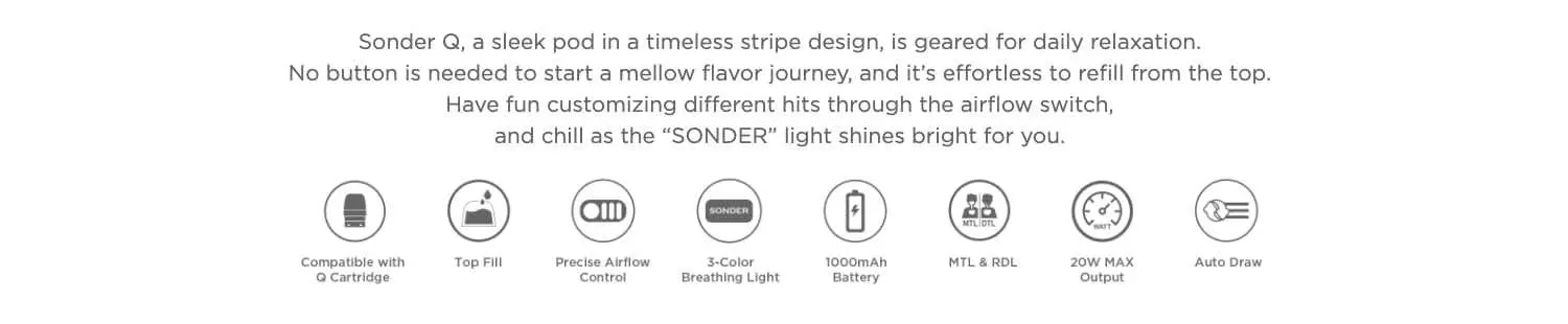 Sonder Q Features