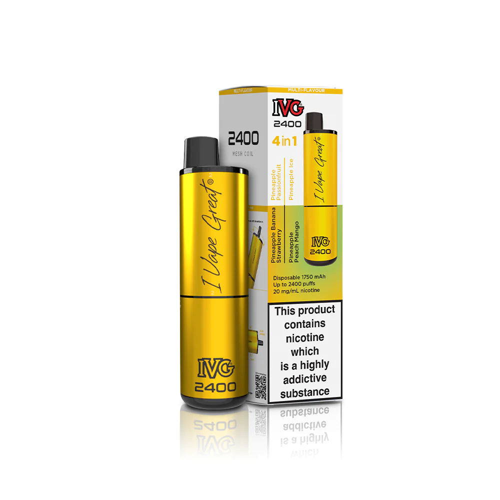 Pineapple Edition (4 in 1) | IVG 2400 Disposable Vape