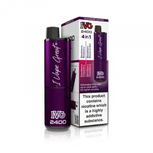 Blackberry Edition | IVG 2400 Disposable Vape 20mg