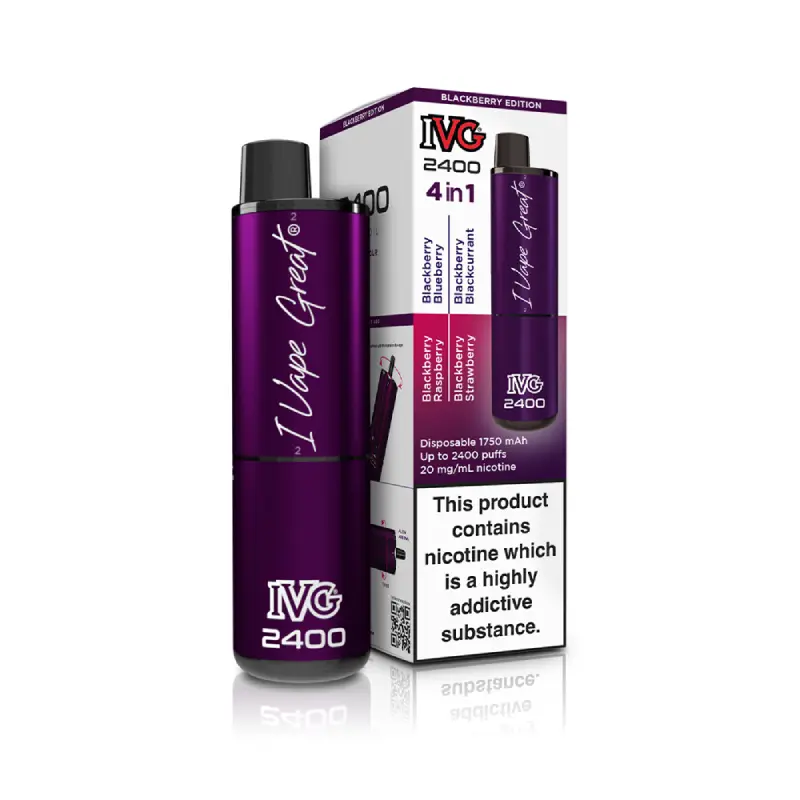 Blackberry Edition | IVG 2400 Disposable Vape 20mg