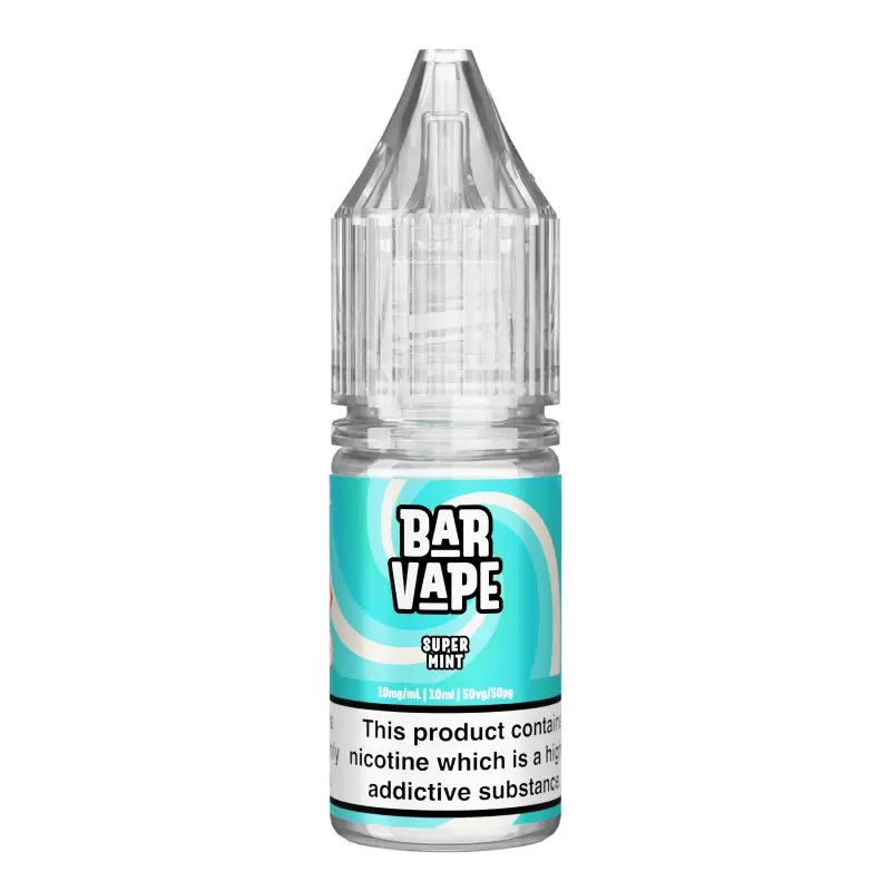  Super Mint Nic Salt E-Liquid by Bar Vape 10ml 