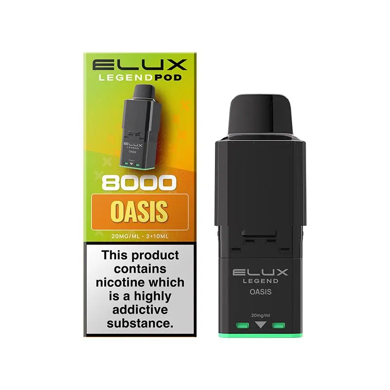 Oasis Elux Legend 8000 Prefilled Pod