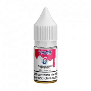 Blue Raspberry Lemonade Nic Salt E-Liquid by Kingston Bar Salts 10ml 