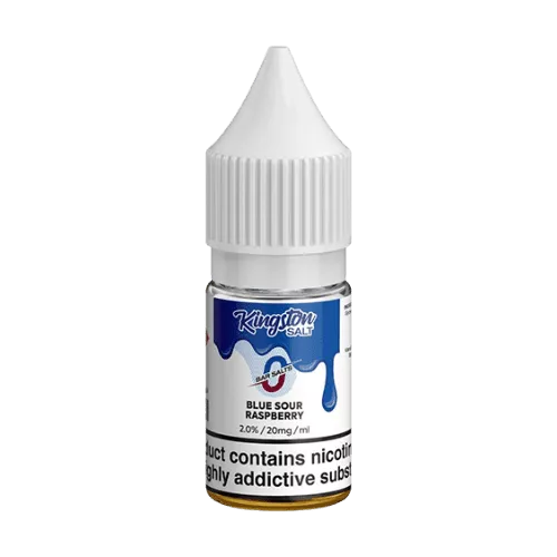  Blueberry Sour Raspberry Nic Salt E-Liquid by Kingston Bar Salts 10ml  