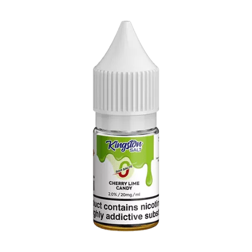 Cherry Lime Candy Nic Salt E-Liquid by Kingston Bar Salts 10ml 