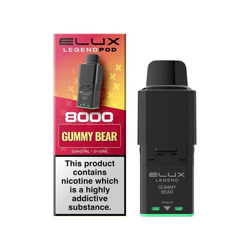 Gummy Bear Elux Legend 8000 Prefilled Pod