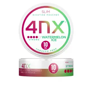 4NX Nicotine Pouch - Watermelon Ice Strong - 10mg