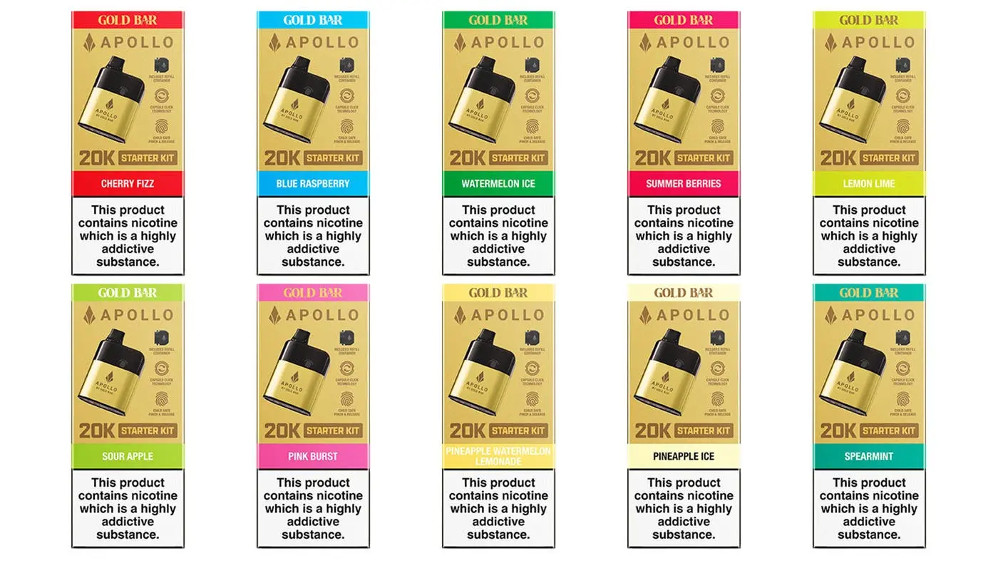 Gold Bar apollo flavours