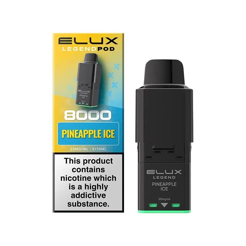 Pineapple Ice Elux Legend 8000 Prefilled Pod