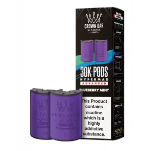 Blueberry Mint Al Fakher 30k Hypermax Prefilled Pods