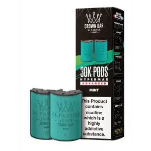 Mint Al Fakher 30k Hypermax Prefilled Pods