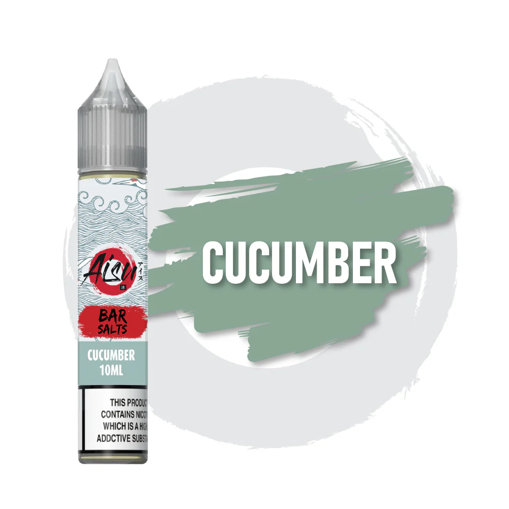   Cucumber Nic Salt E-Liquid by Zap Aisu Bar Salt 10ml 