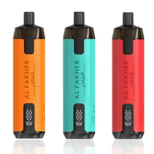 Mango Ice Al Fakher Crown Bar 6K Supermax Disposable Vape Kit