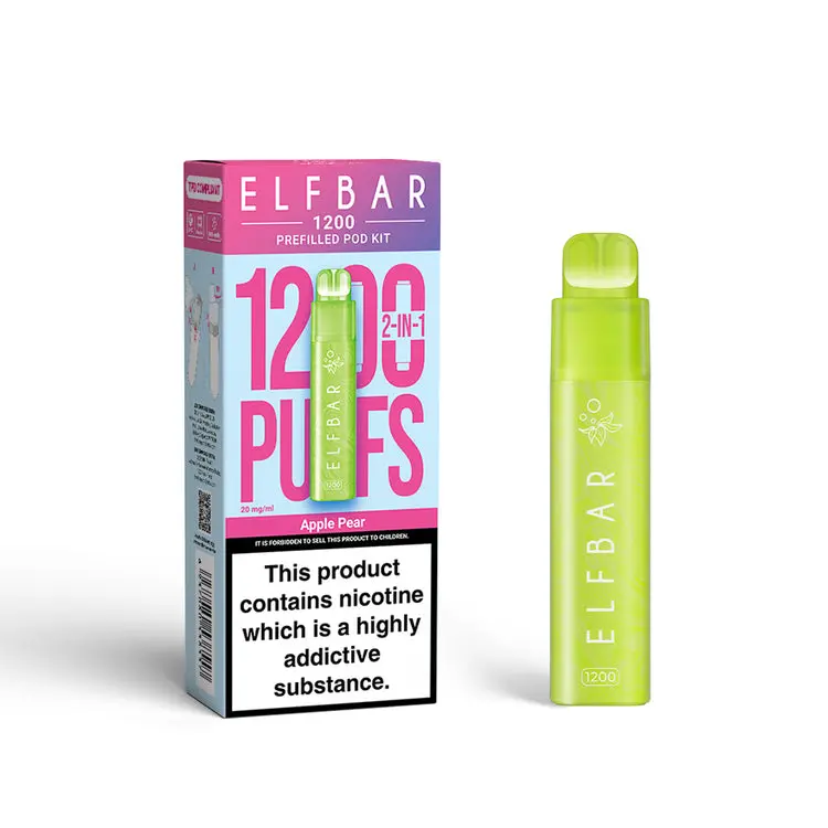 Apple Pear by Elf Bar 1200 Prefilled Pod Vape Kit