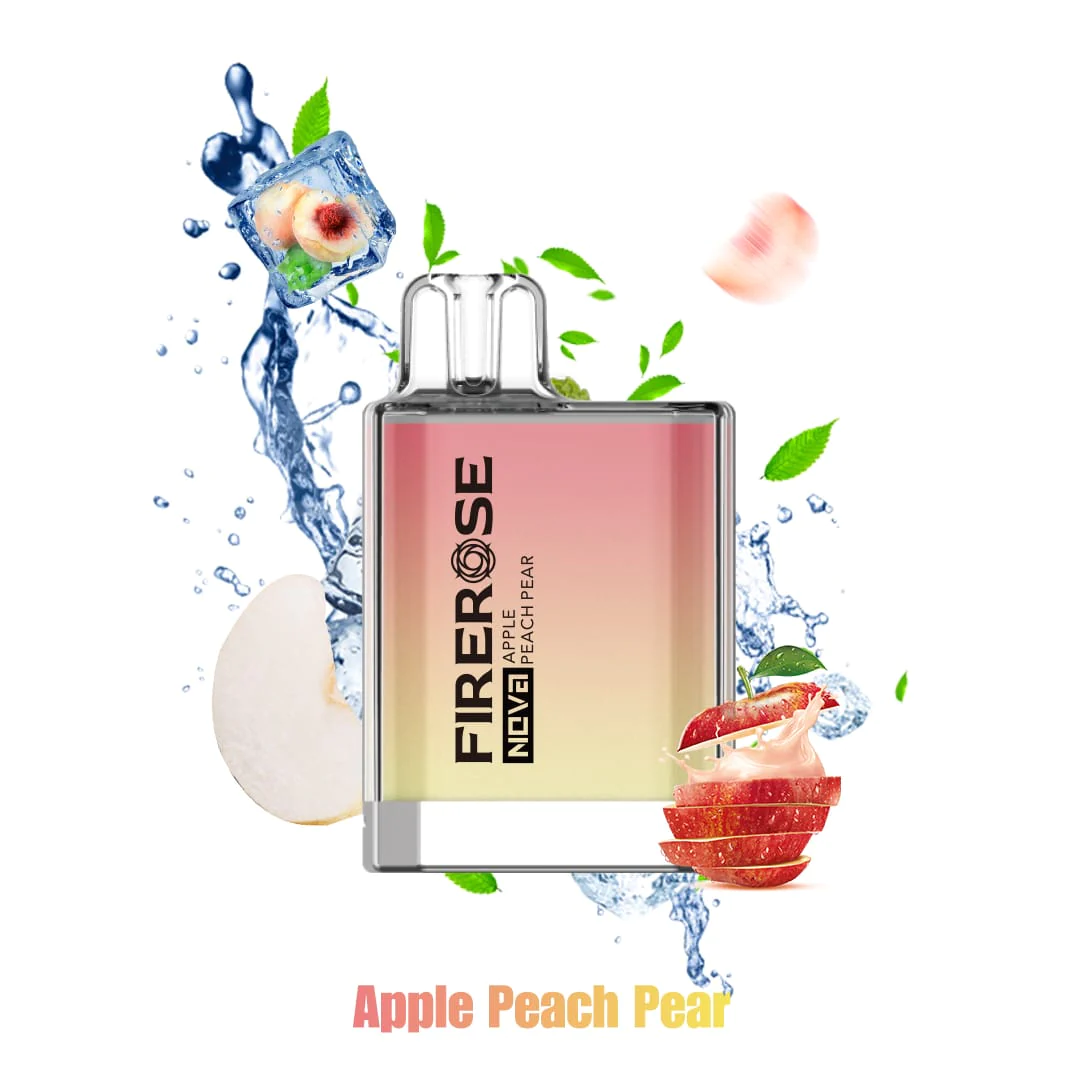  Apple Peach Pear By Firerose Nova Disposable Vape 600Puffs 