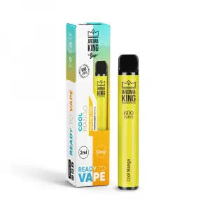 Aroma King Disposable Pen – (600 puffs) - Cool Mango | 20mg