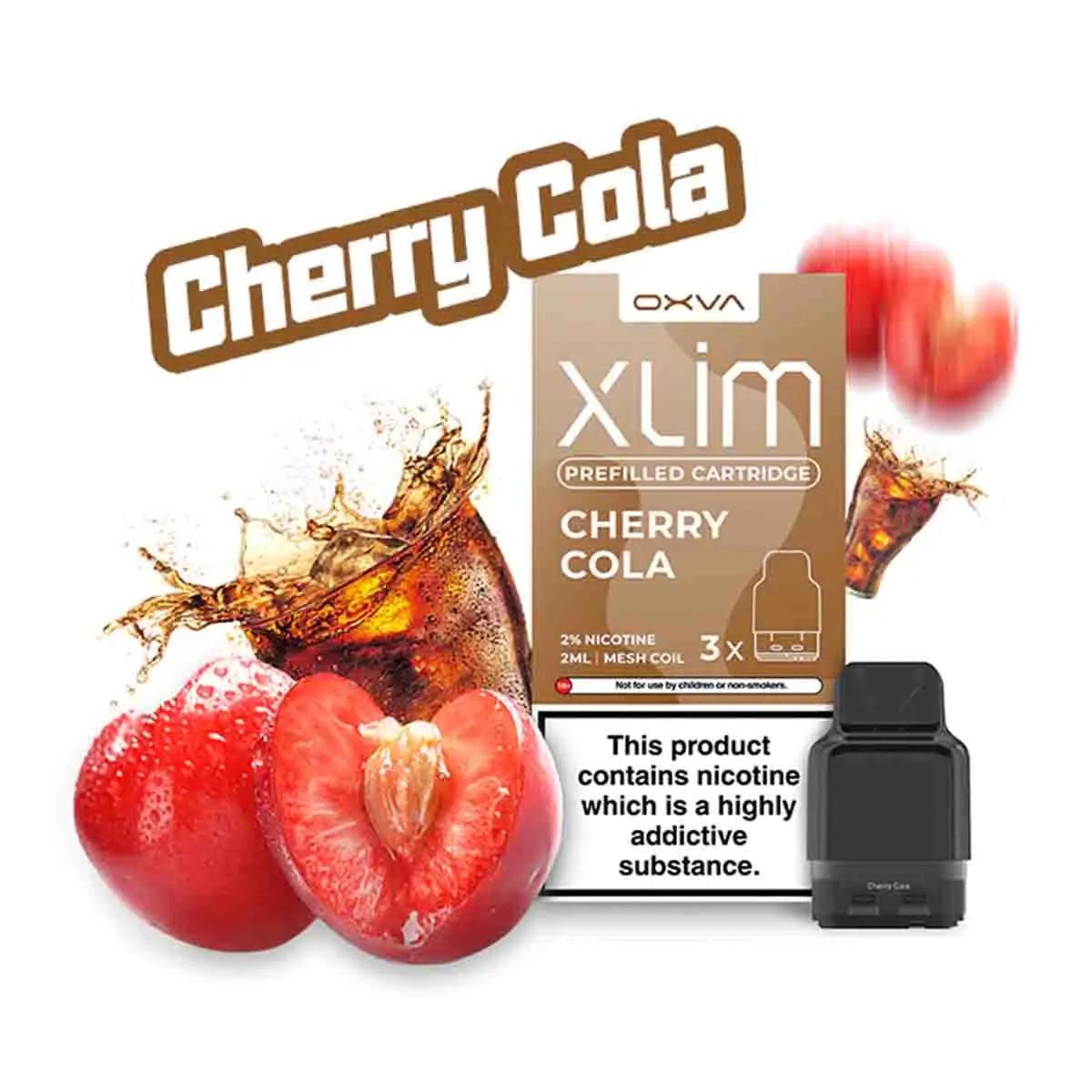  OXVA Xlim Prefilled Pods - Cherry Cola 