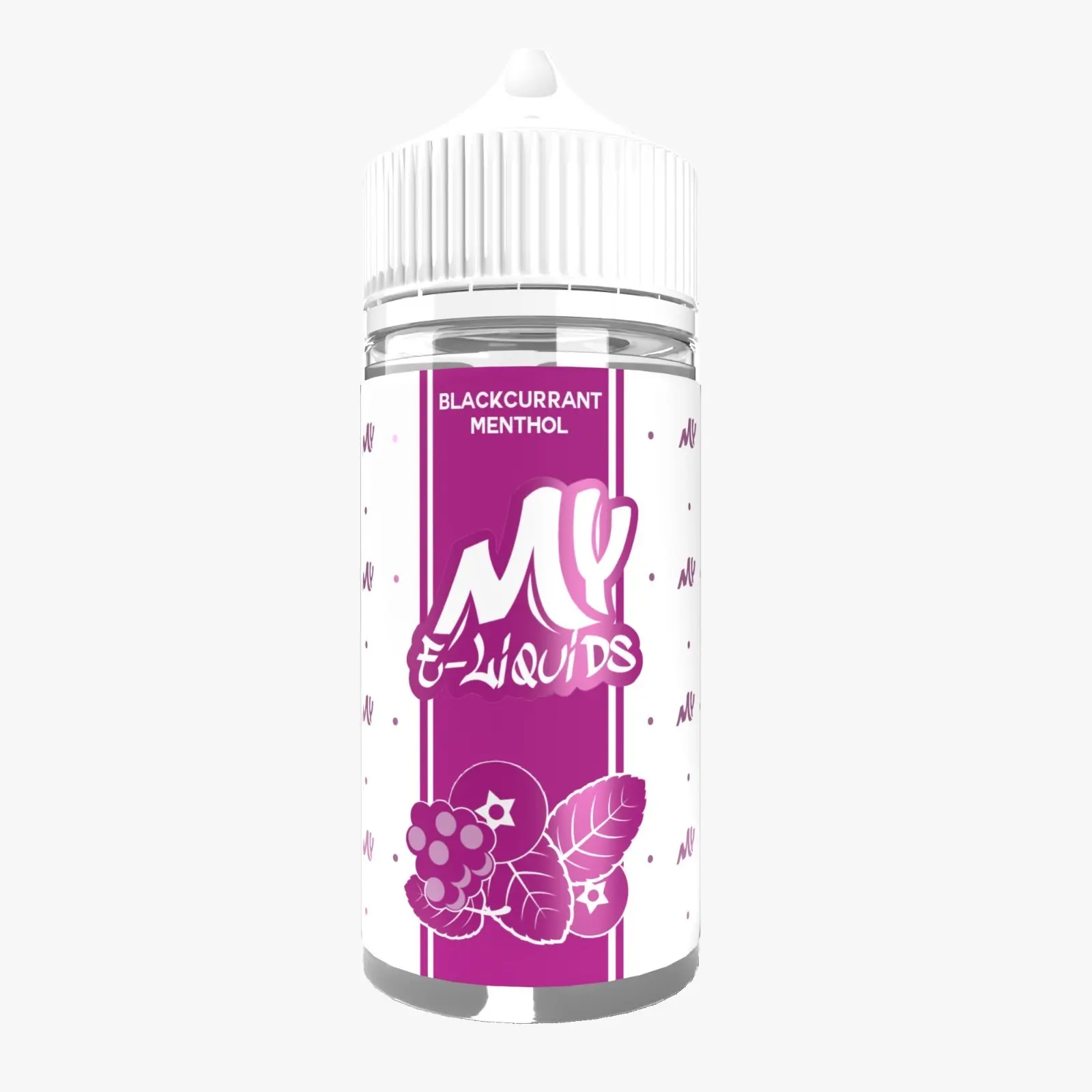 My E liquids - Blackcurrant Menthol - 100ml