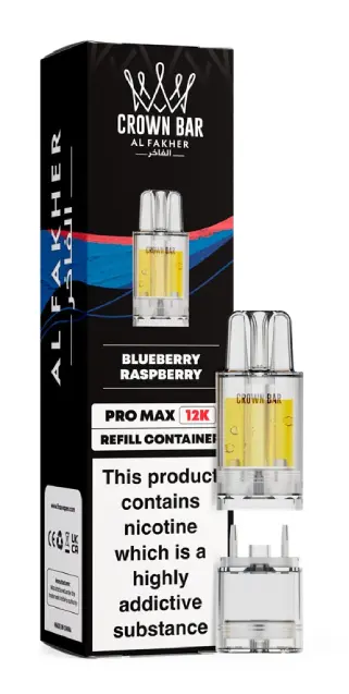 Al Fakher 12K Pro Max Prefilled Pod - Blueberry Raspberry