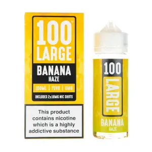 Large E-Liquid - Banana Haze - 100ml