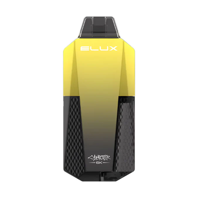 Banana Ice Elux Cyberover 6K Disposable Vape Kit 