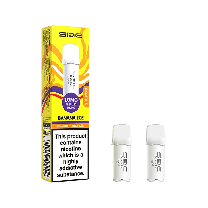 Banana Ice SKE 600 Pro Prefilled Pods 10mg