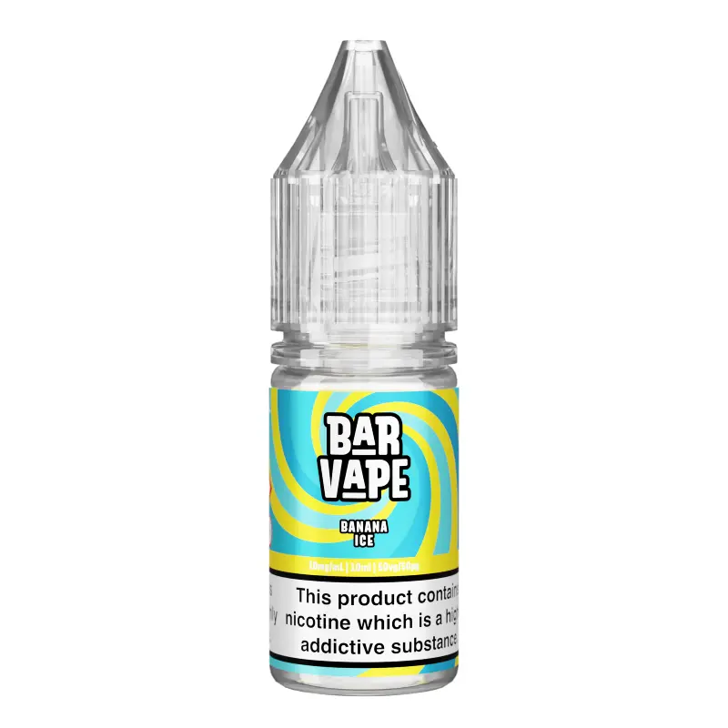  Banana Ice Nic Salt E-Liquid by Bar Vape 10ml 