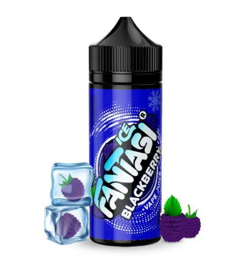 Fantasi Vape Juice Blackberry Ice E-Liquid By Fantasi 100Ml