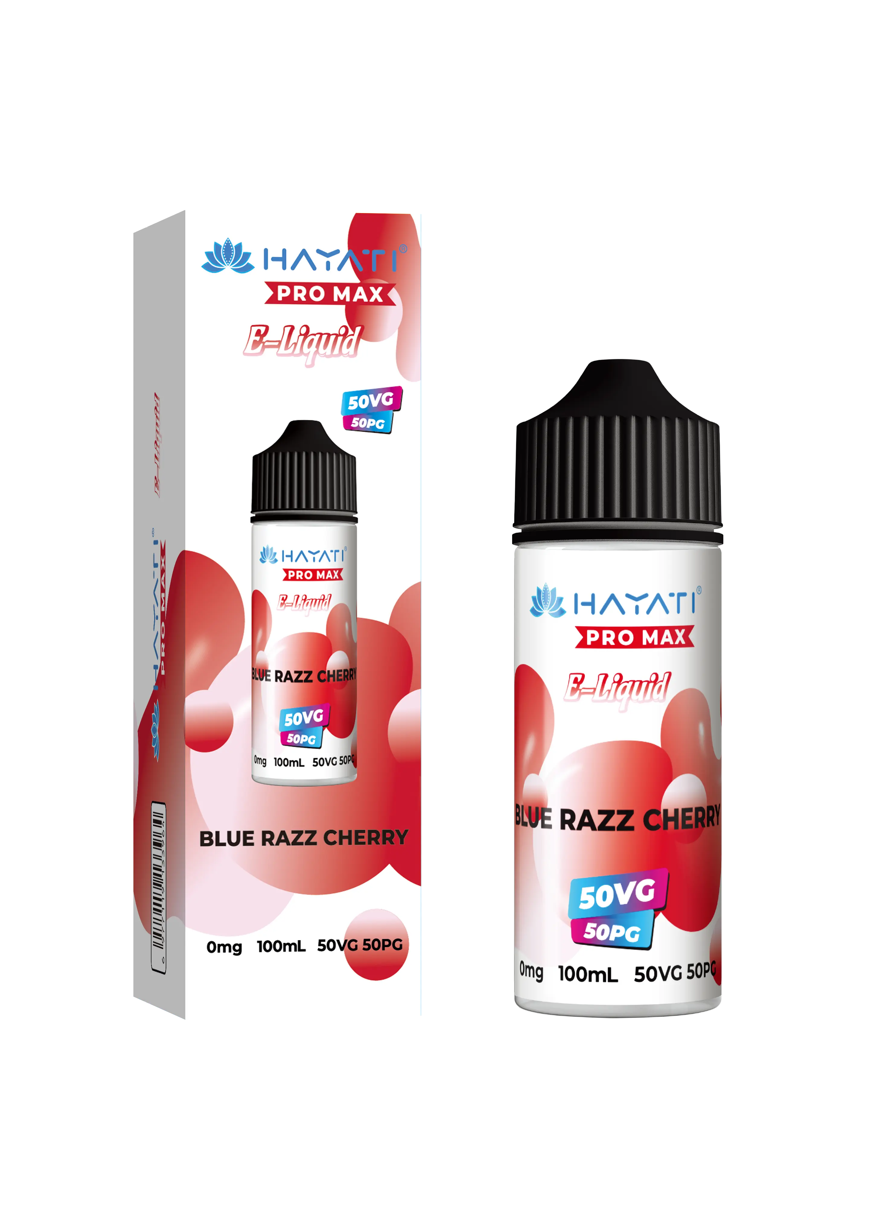 Hayati Pro Max Eliquid 50/50 - Blue Razz Cherry - 100ml| Vape And Go