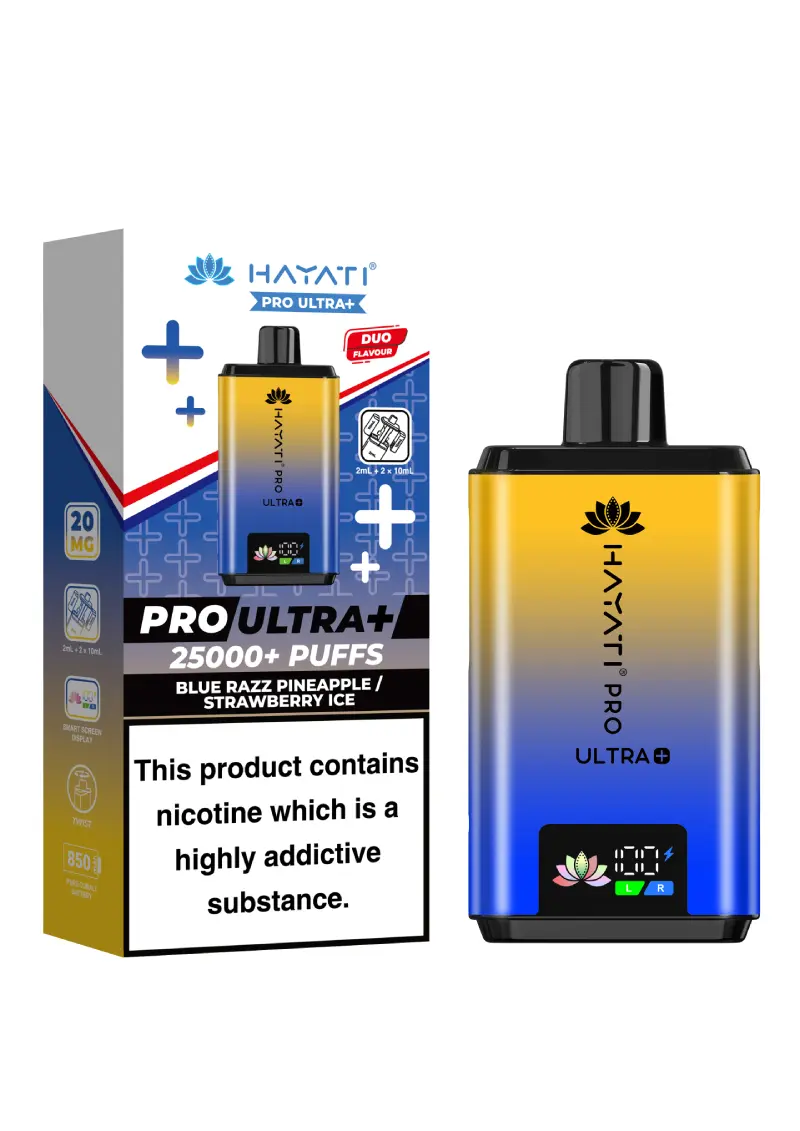 Hayati Pro Ultra Plus Blue Razz Pineapple / Strawberry Ice