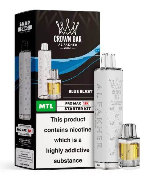 Al Fakher 12K Pro Max Prefilled Pod Kit - Blue Blast