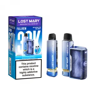 Blue Edition Lost Mary Nera 30K Fullview Pod Kit