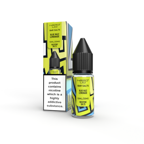 Nerd Liq Nic Salt - Blue Razz Lemonade - 10ml | 20mg