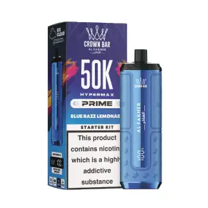 Blue Razz Lemonade Al Fakher Hypermax Prime 50K Prefilled Pod Kit