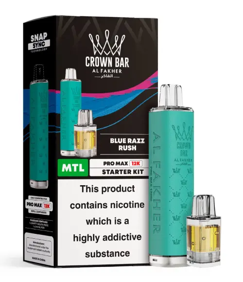 Al Fakher 12K Pro Max Prefilled Pod Kit - Blue Razz Rush