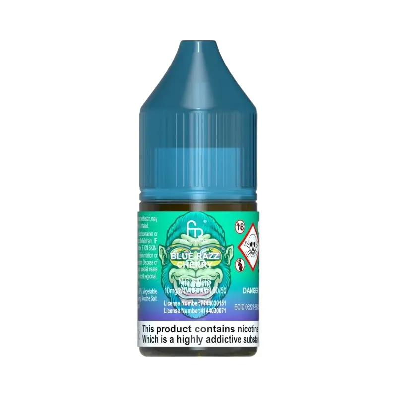  Blue Razz Cherry Nic Salt E-Liquid R and M Tornado Salts By Fumot 10ml  