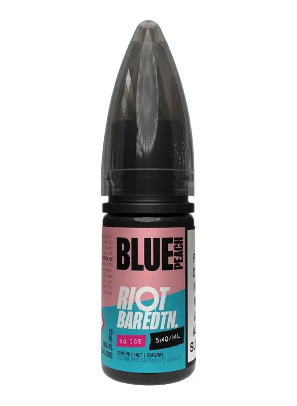 Blue Peach Nic salt E liquid by Riot Bar Edition 10ml