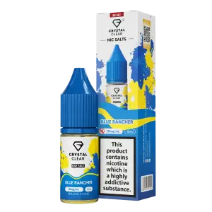 Blue Rancher Nic Salt E-Liquid by Crystal Clear Bar Salts 10ml
