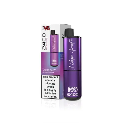 Blue Razz Cherry | IVG 2400 Disposable Vape