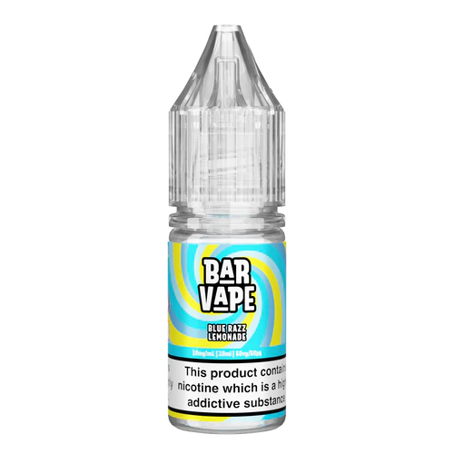  Blue Razz Lemonade Nic Salt E-Liquid by Bar Vape 10ml 